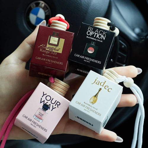 Désodorisant Voiture Suspendu Premium — Senteur Fraîche 8ml