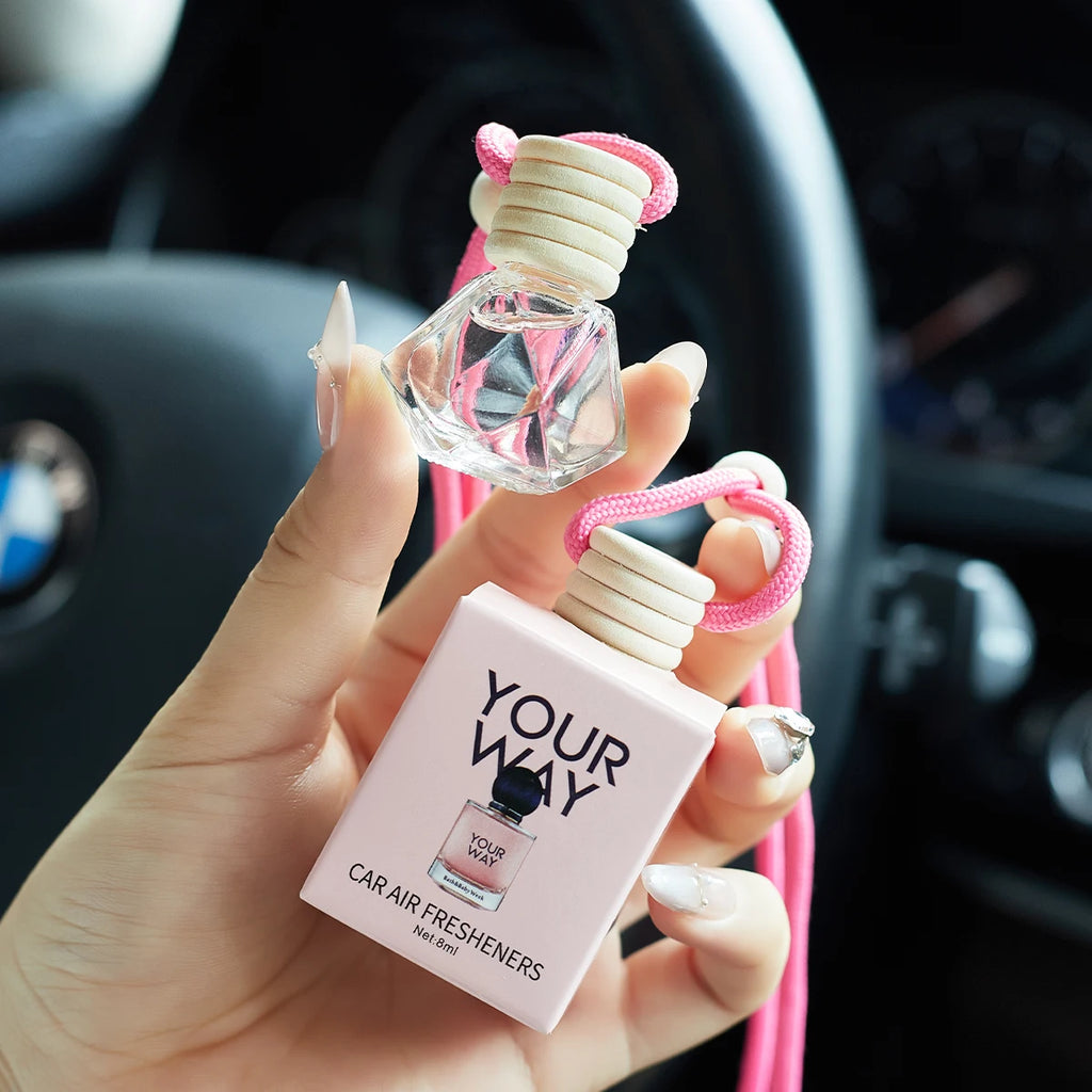 Désodorisant Voiture Suspendu Premium — Senteur Fraîche 8ml